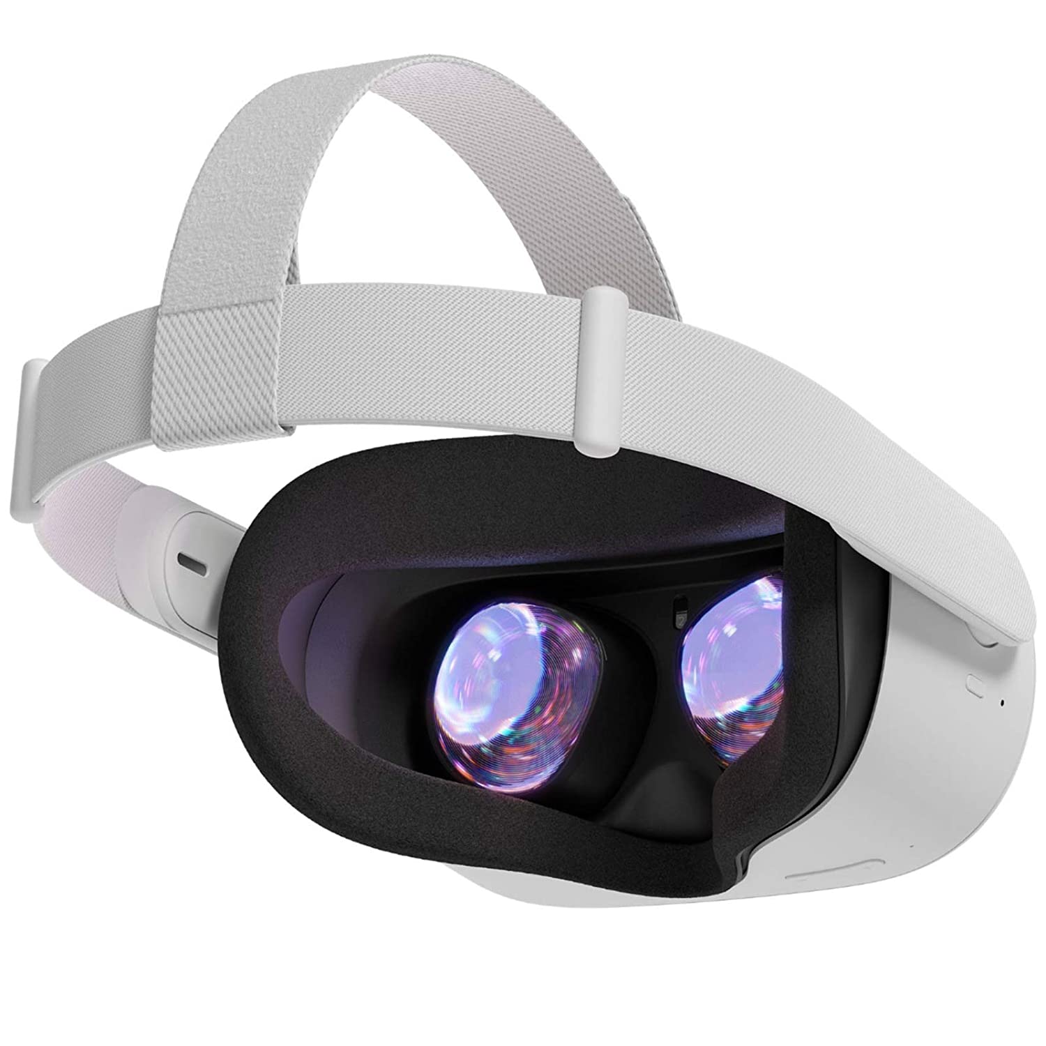 2021 Oculus Quest 2 All-In-One VR Headset, Touch Controllers, 128GB SSD, 1832x1920 up to 90 Hz Refresh Rate LCD, Glasses Compatible, 3D Audio, Mytrix Head Strap, Carrying Case 2021 Oculus Quest 2 All-In-One VR Headset, Touch Controllers, 128GB SSD, 1832x1920 up to 90 Hz Refresh Rate LCD, Glasses Compatible, 3D Audio, Mytrix Head Strap, Carrying Case